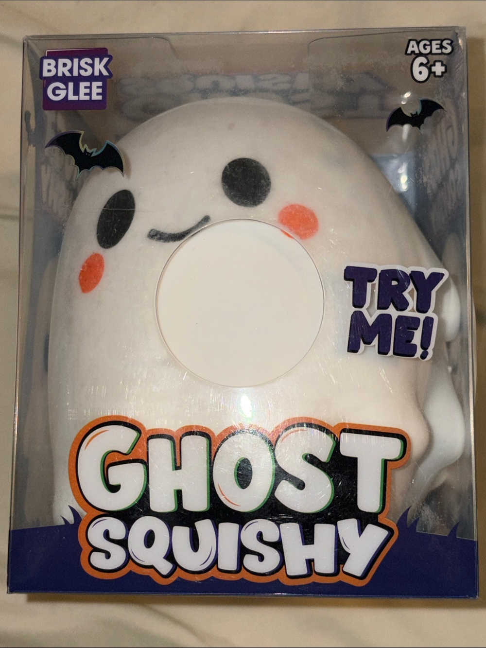Crazy Fun Ghost Boy Squishy Fidget Toy